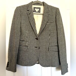JCrew Factory Herringbone Schoolboy Blazer, size 6
